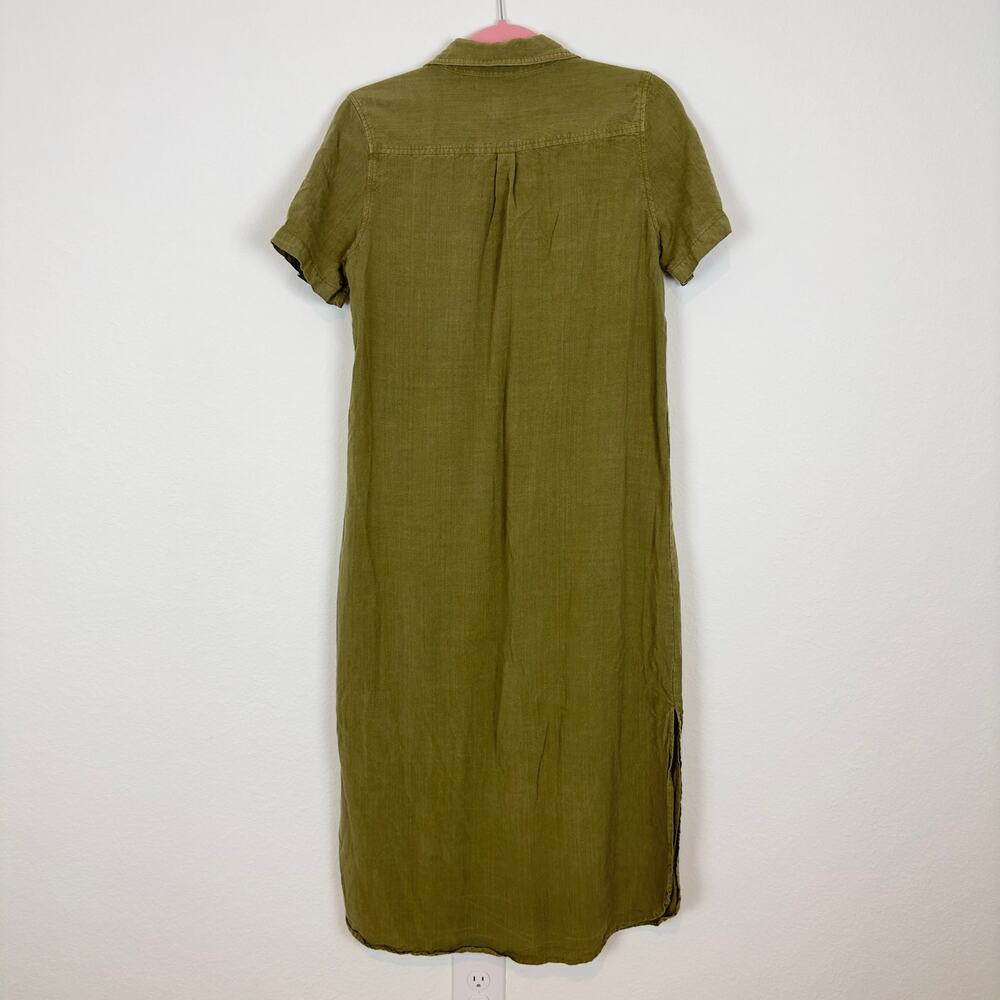 Sundance Harper Button Front Lyocell Midi Dress I… - image 2